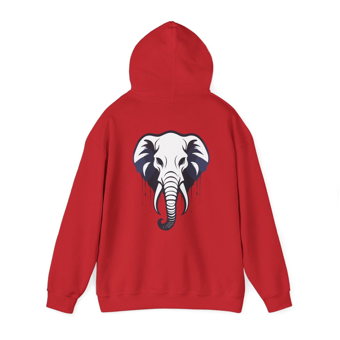 Elephantom Hoodie - Unique Elephant Skull Design Hoodie