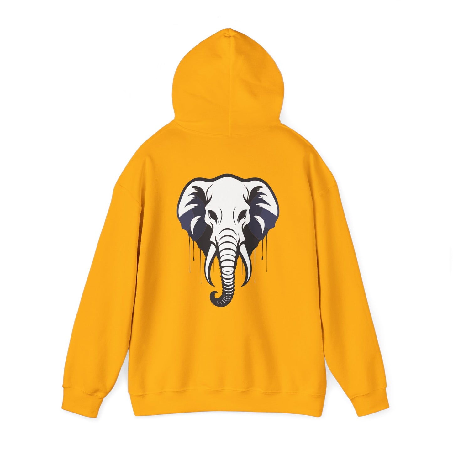 Elephantom Hoodie - Unique Elephant Skull Design Hoodie