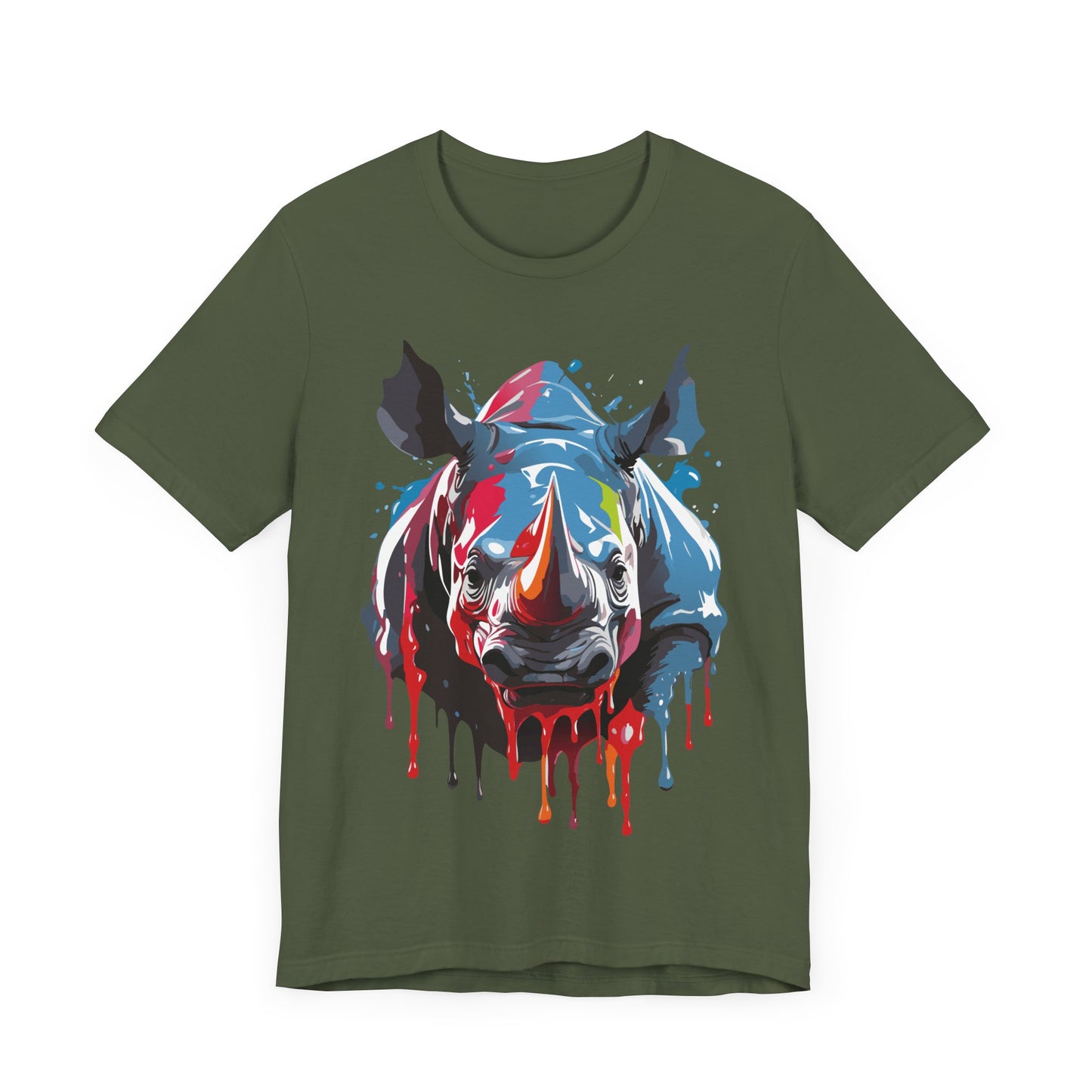 Rhino Paint Splash Tee