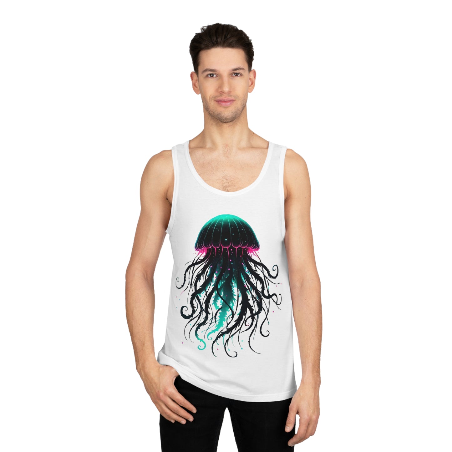 Bright Jelly Fish Tank Top